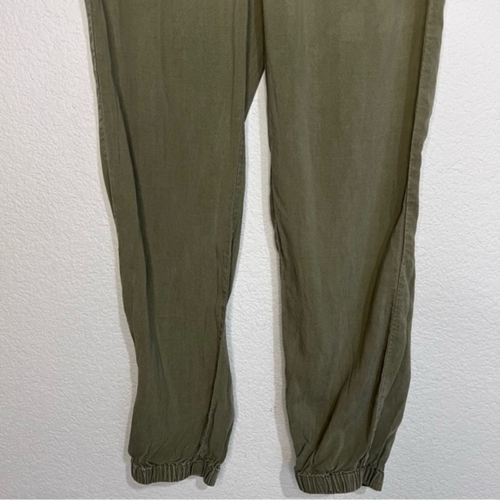 Anthropologie Cloth & Stone Olive Khaki Green Drawstring Everyday Jogger Pant XS - Picture 5 of 11